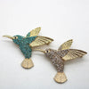 Retro Cute Hummingbird Brooch Female Corsage Coat Pin Brooch Jewelry for Women Wedding Party Accessories - Image 4