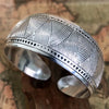 Vintage Cuff Bracelet Tibetan Silver Plated Carved Flower Geometric Animal Opening Bangle Adjustable Indian Jewelry Women Gifts - Image 7