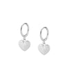 Crmya Gold Silver Filled Heart Hoop Earrings CZ Zircon Long Chain Stud Earings For Women Girls Jewelry - Image 29