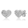 Crmya Gold Silver Filled Heart Hoop Earrings CZ Zircon Long Chain Stud Earings For Women Girls Jewelry - Image 28