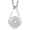 Stainless Steel Chain Vocheng Interchangeable Jewerly Ginger Snap Jewelry Toggle Necklace Pendant for 18mm Snap Charms - Image 3
