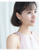 Modian Simple Blue Opal Long Tassel Dangle Earrings Classic 925 Sterling Silver Elegant Jewelry For Women Female Earring