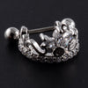 Stainless Steel Cartilage Cuff Earring with 0.8 mm Gauge and 8 mm Shaft - Image 55