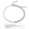 Beach Women Chain Anklet Stainless Steel Rope Twist Chain Link Ankle Summer Foot Bracelet Jewelry - Image 6