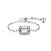 5 Style Clear CZ Link Chain Ring Silver Adjustable Charm Gold Color Rings For Women Wedding Jewelry - Image 13