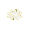 Flower Series Enamel Pins Sakura Wing Lily Sunflower Blossom Brooches Bag Lapel Pin Badge Jewelry Gift For Kids Friend - Image 13