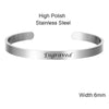 Custom Engraved Name Bracelets C Style Cuff Dainty Letter Charm Bracelet for Women Bangle Women Personalized Jewelry Gifts - Image 2