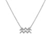 Crmya Cubic Zirconia Charm Chain Pendants 12 Zodiac Constellation Necklace Silver Gold Plated Jewelry For Womdn And Men - Image 8
