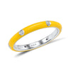 Silver Colorful Rainbow CZ Eternity Stackable Ring for Women Wedding Party Engagement Ring Jewelry Gift Silver Ring Set - Image 7