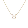 Crmya Cubic Zirconia Charm Chain Pendants 12 Zodiac Constellation Necklace Silver Gold Plated Jewelry For Womdn And Men - Image 19