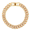 Chunky Metal Chain Anklet For Women Men Rhinestone Gold Silver Color Cuban Foot Bracelet Punk Hip Hop Rock Jewelry - Image 19