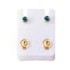 2pcs Gold Plated Steel Earring Studs for Ear Piercing Gun Birthstone CZ Ear Stud Earrings Studs Tragus Cartilage Body Jewelry - Image 32