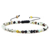 4mm Mini Beads Bracelets for Women Men Round Agates Onyx Stone Yoga Braided Bracelet Elastic Charm Bangle Prayer Jewelry - Image 19
