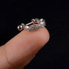 Stainless Steel Cartilage Cuff Earring with 0.8 mm Gauge and 8 mm Shaft - Image 33