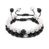 Men Bracelet Tiger Eye Stone Braided Bracelet Black Matte Stone Beads Bracelet Couple Distance Charm Yoga Jewelry Gifts - Image 16