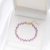 3MM Stone Tourmaline Bracelet on Hand For Women Jewelry Party Wedding Gift Amethyst Handmade Adjustable Bangle - Image 15