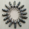 24pcs/lot Good Quality Assorted Stone Mixed Pillar Charms Chakra Pendants for Necklaces Making - Image 15