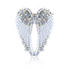 Zrm Angel Wings Creative Guardian Angel Wings Brooches Pin Rhinestone Crystal Diamante Jewellery Ladies - Image 7