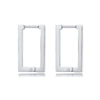 Minimalist Square Hoop Earrings for Women,Gold Color Stainless Steel Rectangle Ear Jewelry, Chic Simple Geometric Jewelry - Image 8