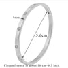 Beautiful Lovers Bracelets Woman Bracelets Stainless Steel Bangles and Bangles Cubic Zirconia Golden Woman Jewelry Gifts - Image 20