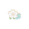 Flower Series Enamel Pins Sakura Wing Lily Sunflower Blossom Brooches Bag Lapel Pin Badge Jewelry Gift For Kids Friend - Image 8