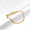 Twist Chain Anklaces Gold Plated Accessories Stainless Steel Anklets/Bracelets Beach Party Jewelry - Image 4