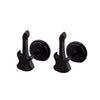 Small Black Punk Stud Earrings For Women Men Boy Zircon Geometry Stainless Steel Jewelry Accessories Earrings - Image 32