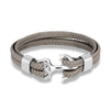 Navy Style Men Anchor Bracelet Woven Multilayer Leather Bracelets For Women Black Stainless Steel Sport Buckle - Image 16