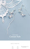 Modian Openwork Sweet Lovely Butterfly 925 Sterling Silver Drop Earrings for Women Japanese Style Earring Fine Jewelry