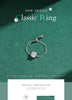 Modian 100% Real 925 Sterling Silver Oval Zirconia Female Finger Ring Adjustable Chain Link Rings For Women Wedding Jewelry Gift