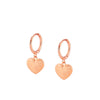 Crmya Gold Silver Filled Heart Hoop Earrings CZ Zircon Long Chain Stud Earings For Women Girls Jewelry - Image 32