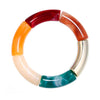 FishSheep Colorful Acrylic Bamboo Bracelets For Women Stretch Resin Beads Elbow Cuff Charm Bracelets Bangles Y2K Jewelry - Image 40