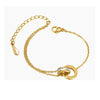 316L Stainless Steel Jewelry Embedded Zircon Round Roman Numerals Ankle Ornaments Charm Chain Anklet For Women - Image 7