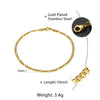 Minimalist Metal Anklets Women Gold Color Stainless Steel Figaro Rope Curb Link Leg Chain Basic Chic Lady Girl Jewelry 10inch - Image 9