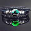 Scorpion Bracelet Scorpio Jewelry Luminous Scorpio Zodiac Sign Braided Leather Bracelet - Image 12