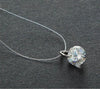 Sumeng Personality Square Imitation Pearl Crystal Zircon Necklace Invisible Transparent Fishing Line Necklace Women - Image 16