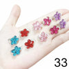 clip on earing girls children Pink jewelry child clip earrings Butterfly Shell Star flower ear clip for kids gift 5 Pairs - Image 9