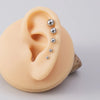 5Pcs 2.5/3/4/5/6mm Balls Cartilage Helix Ear Piercings Tragus Ball Studs Surgical Steel Barbell Earring Body Jewelry 16G - Image 13