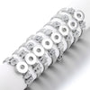 Snaps Jewelry Stainless Steel Snap Button Bracelet Cuff Bangle for Women Men Fit 12mm 18mm Snap Buttons Interchangeable Jewelry - Image 5