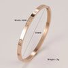 Stainless Steel Cuff Bangle with Crystal Details in Multiple Designs - Image 14