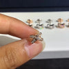 Cubic Zirconia X Letter Earrings Women Jewelry Quality Stud Earrings Classical - Image 4