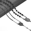 Stainless Steel Vintage Cross Bohemia Religious Rosary Pendant Necklace For Women Men Charm Jewelry Gifts - Image 10