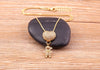 Family Pendant Necklace with Child Figure Combinations and Stone Accents - Image 47