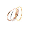316 Stainless Steel Rounded Thin Rings Women Girls Small Circle Ring Jewelry 1.5mm Rose Gold Silver Color Size 4 5 6 7 8 9 10 11 - Image 5