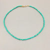Colorful Beaded Choker Necklace with Adjustable String - Image 11