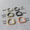 1 Pcs 15mm Nickle Metal D O Ring Belt Straps Slider Side Release Buckle Spring Snap Hook For Dog Collar Leash Harness Accessory - Image 7