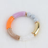 FishSheep Colorful Acrylic Bamboo Bracelets For Women Stretch Resin Beads Elbow Cuff Charm Bracelets Bangles Y2K Jewelry - Image 31