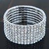 8 Styles Women Bracelet Crystal Rhinestone Stretch Bracelet Bangle Elastic Party Wedding Bridal Jewelry - Image 9