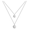 MinaMaMa Stainless Steel Chain Pentacle Star Round Coin Moon Bar Pendants Necklaces For Women Multi Layered Necklaces - Image 12