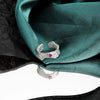 Silver Color Blue Zircon Silver Color Rings Retro Distressed Open Adjustable Ring Jewelry Gifts - Image 8